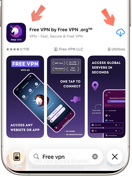 Step 1: Download Free VPN