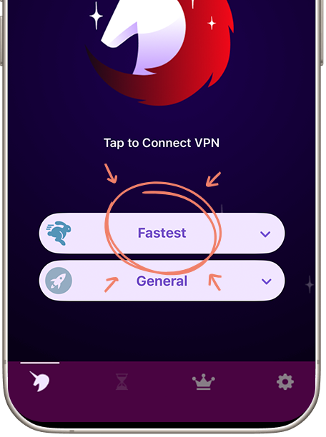 Step 2: Open Region Selector